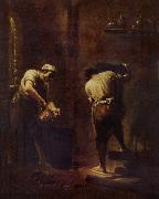 Giuseppe Maria Crespi Scene in a Cellar Germany oil painting artist